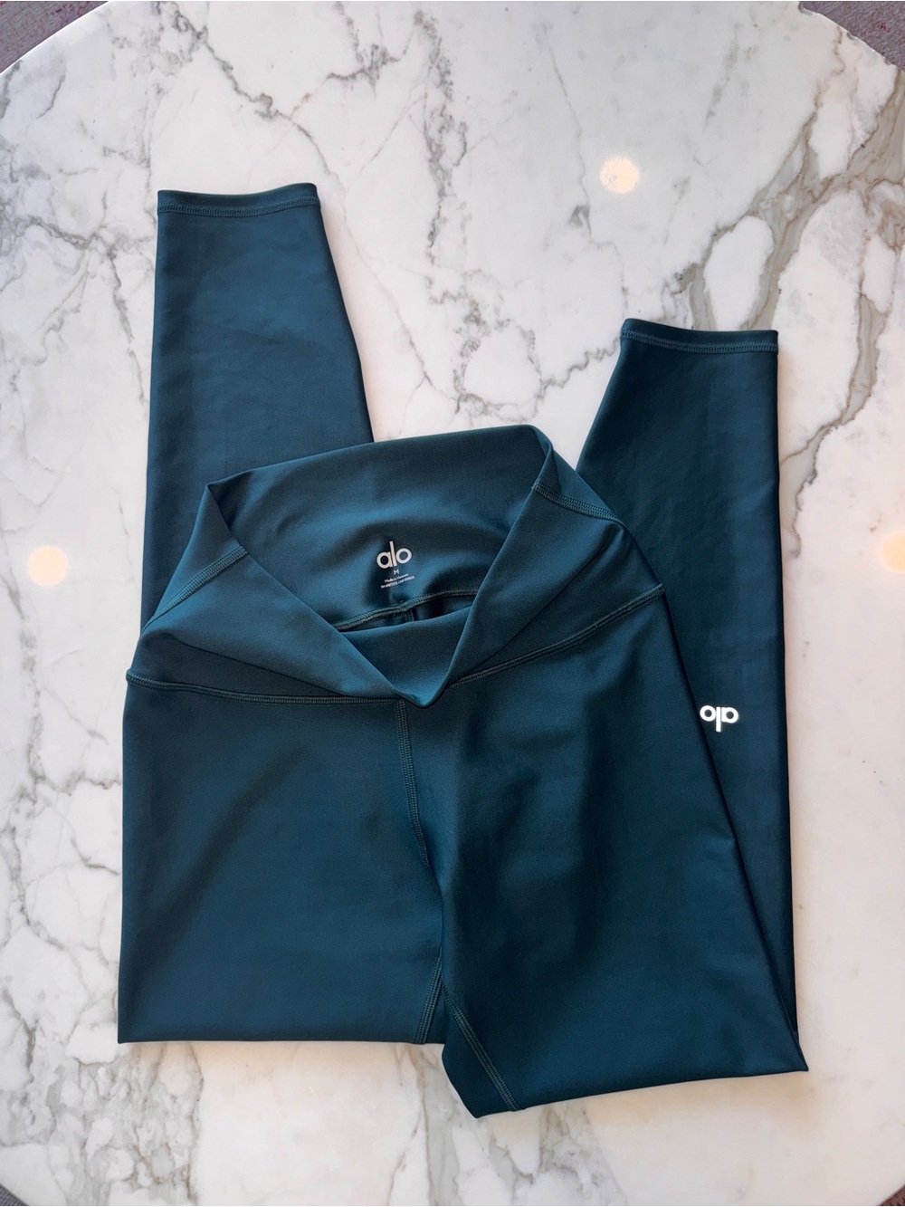 ALO Yoga Deep Teal Leggings